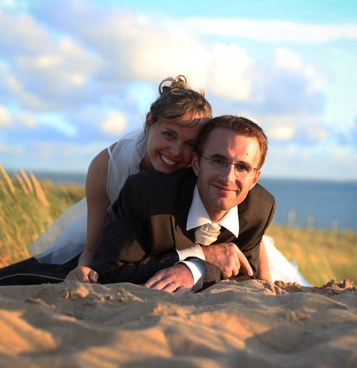 Pose photos dans les dunes