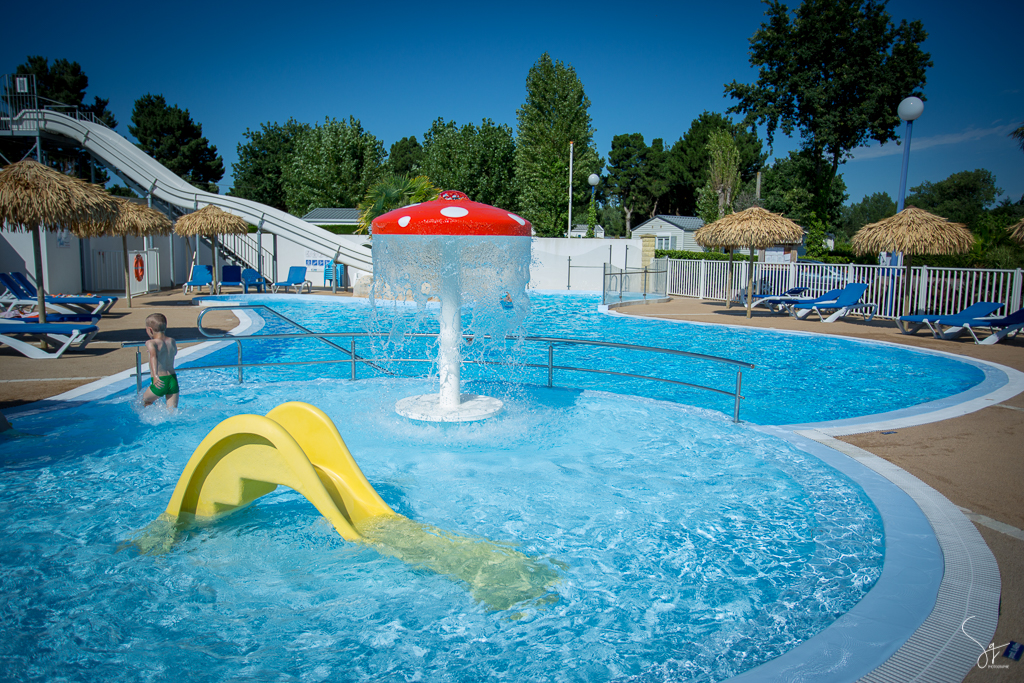 piscine, camping, sg photographie